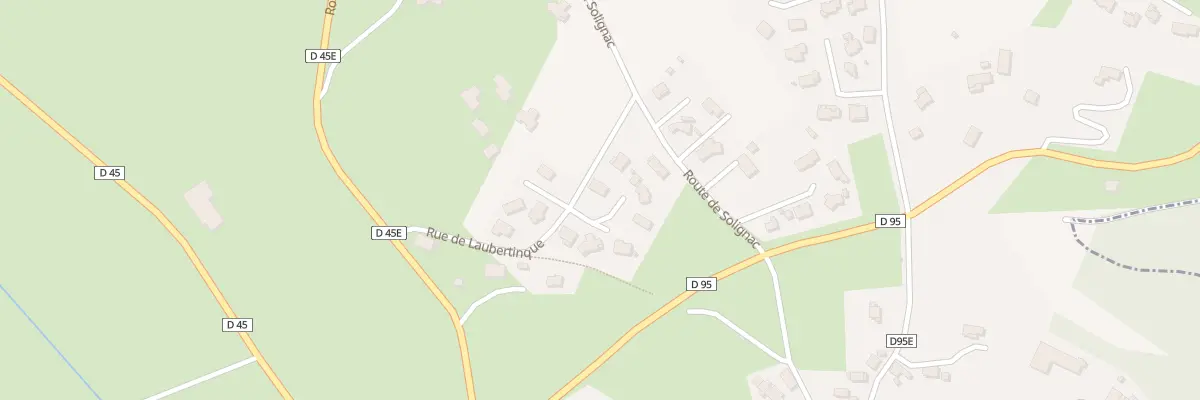 Plan du 1 Imp du Lauzeral à Saint-Martin-de-Lenne