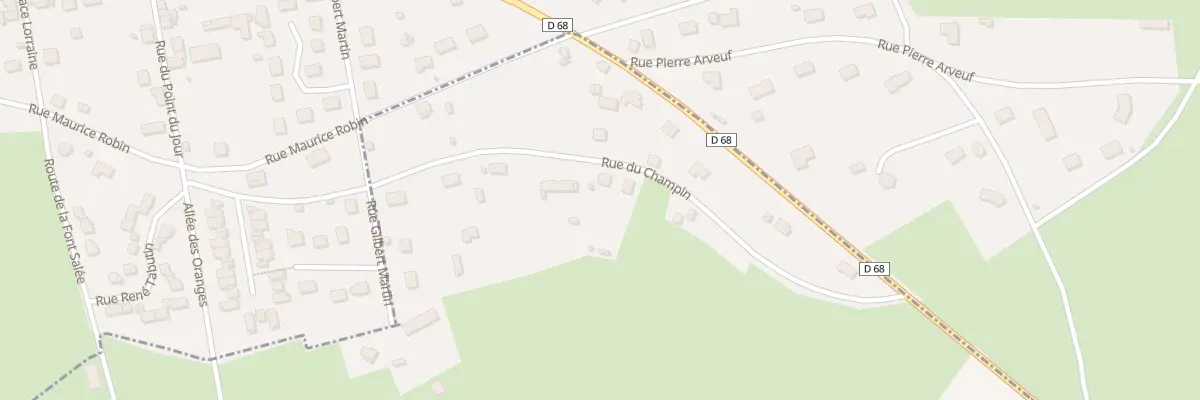 Plan du 5102 Le Champin à Blomard