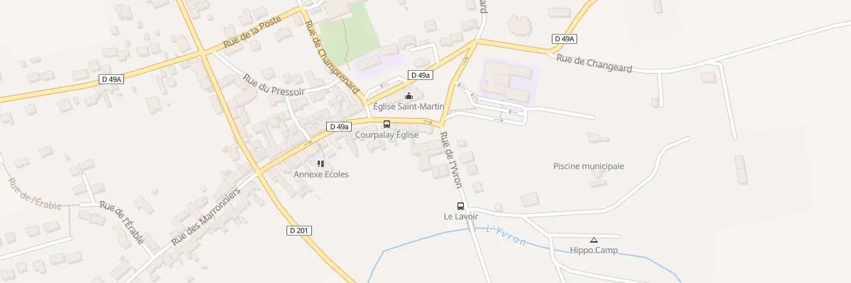 Plan du 37 Rue de l’Yvron à Courpalay