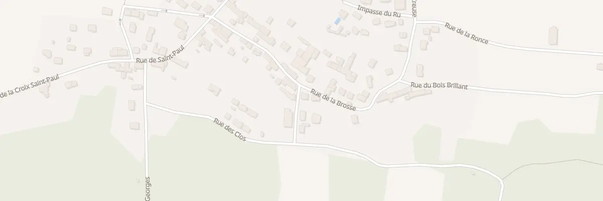 Plan du 16 Rue de la Brosse à Guérard