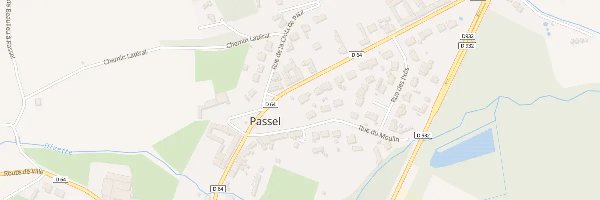 Plan du 349 Rue Principale à Passel