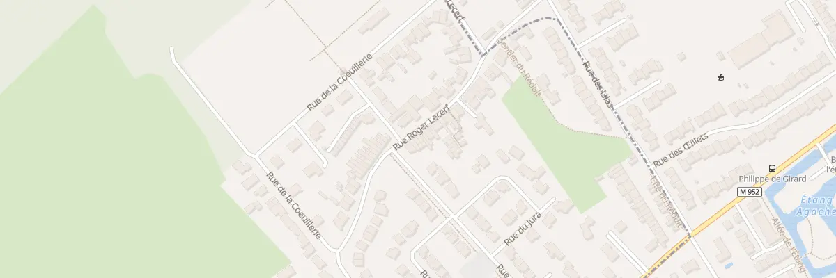 Plan du 401 Rue Roger Lecerf à Prémesques
