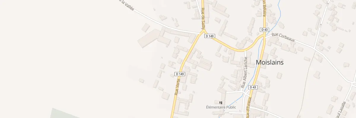 Plan du 6 Rue Verte à Moislains