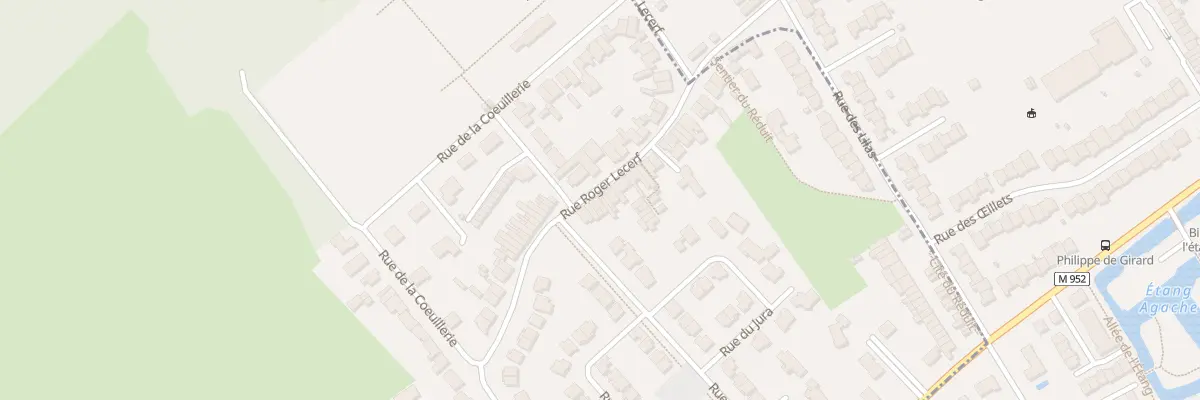 Plan du 405 Rue Roger Lecerf à Prémesques