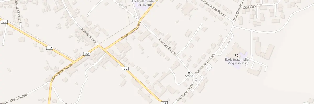 Plan du 8 Rue des Erables à Rozay-en-Brie
