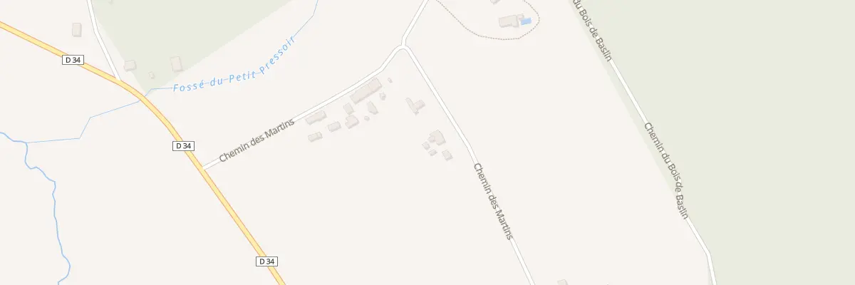 Plan du 368 Chem des Martins à Rozoy-le-Vieil