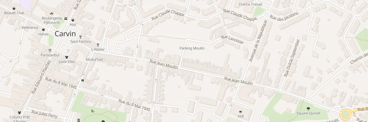 Plan du 53 Rue Jean Moulin à Carvin