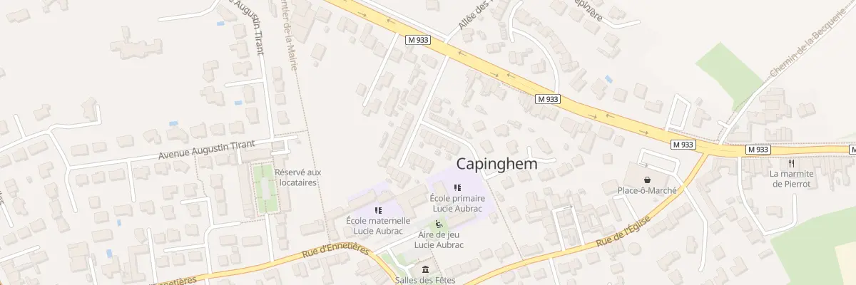 Plan du 24 Rue Pasteur à Capinghem