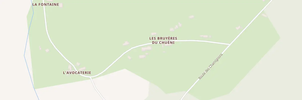 Plan du 6 Rue des Bruères du Chueni à Jussy-le-Chaudrier