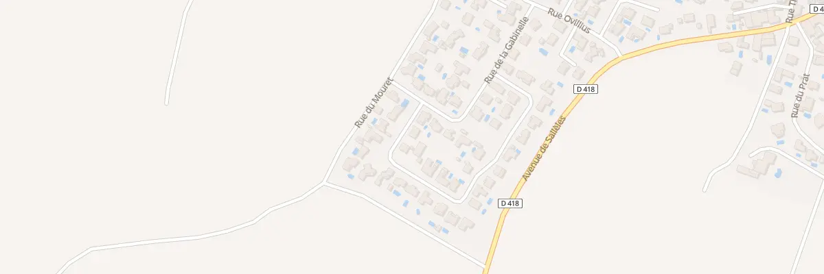 Plan du 26 Rue de Goudailh à Ouveillan