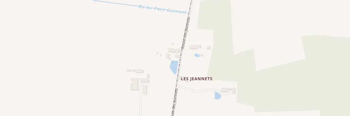 Plan du 297 Rte des Jeannets à Château-Renard