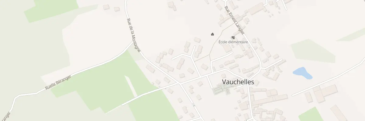 Plan du 1 Vc Domaine du Jeu d’Arc à Vauchelles