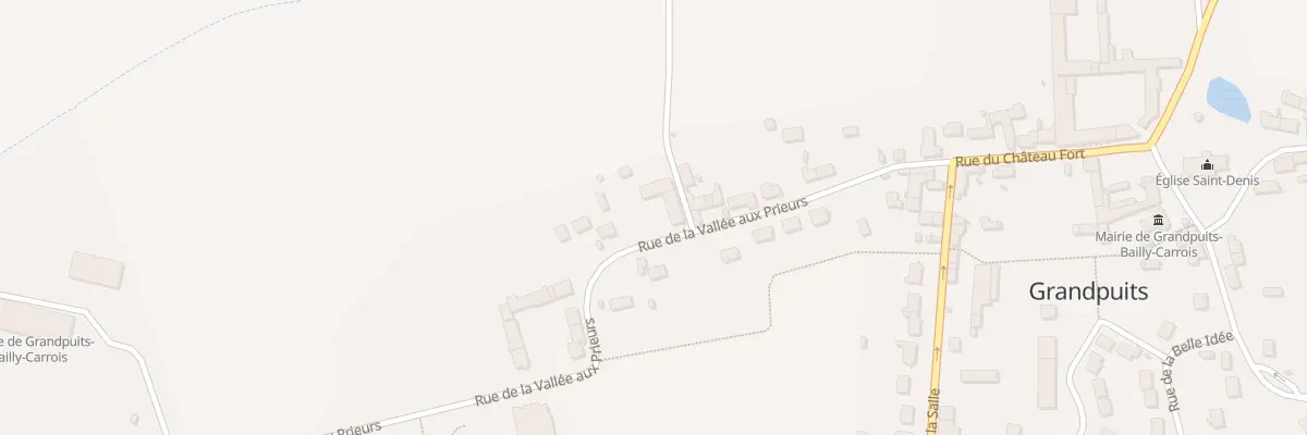 Plan du 19 Rue de la Vallée aux Prieurs à Grandpuits-Bailly-Carrois