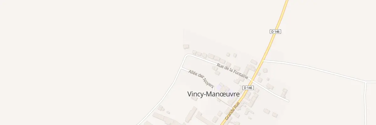 Plan du 16 All des Noyers à Vincy-Manœuvre