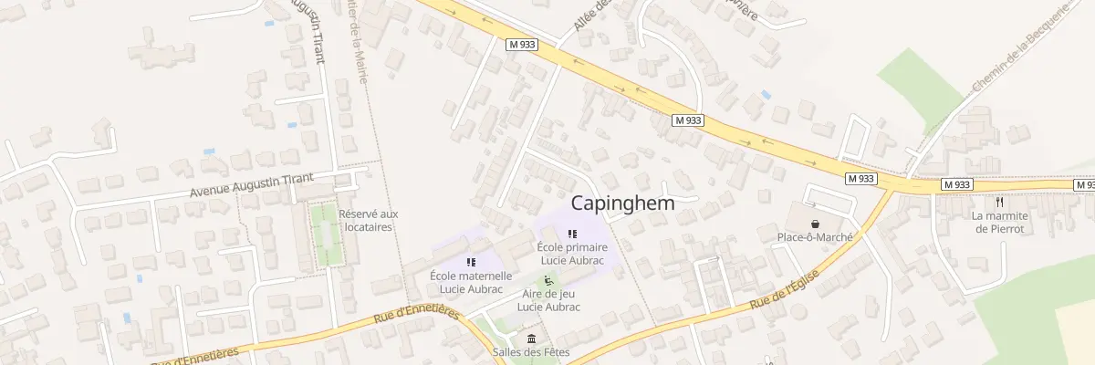 Plan du 26 Rue Pasteur à Capinghem