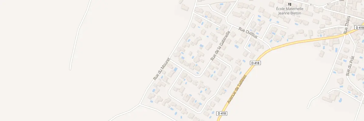 Plan du 18 Rue de la Gabinelle à Ouveillan