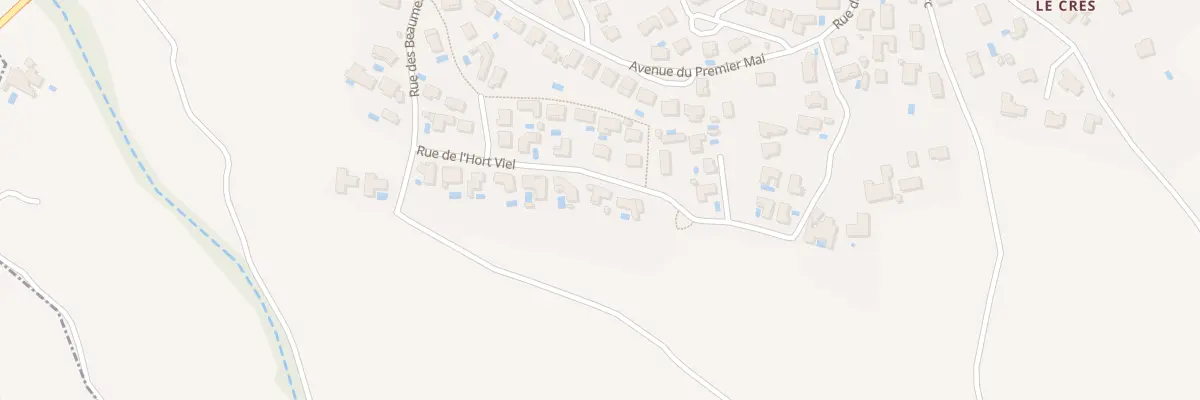 Plan du 14 Rue de l’Hort Viel à Quarante