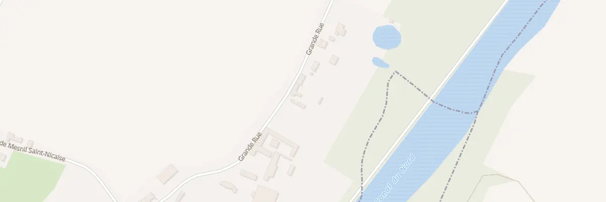 Plan du 54 Gr Grande Rue à Rouy-le-Grand