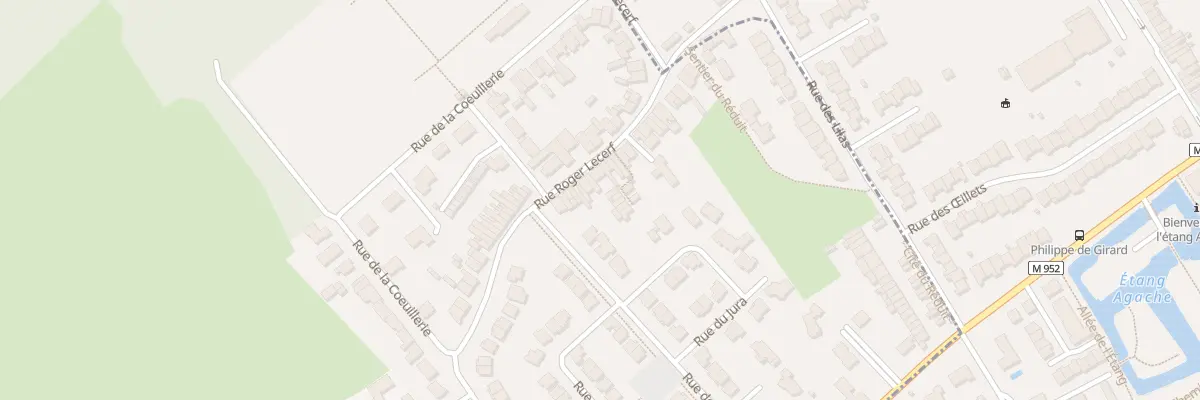 Plan du 415 Rue Roger Lecerf à Prémesques