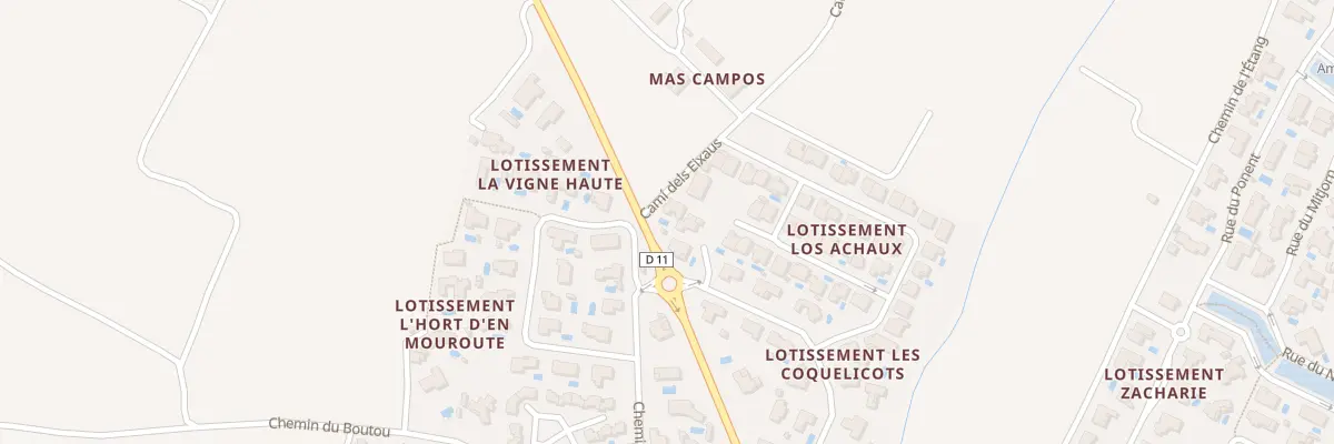 Plan du 1B Rue Capdal à Saint-Hippolyte