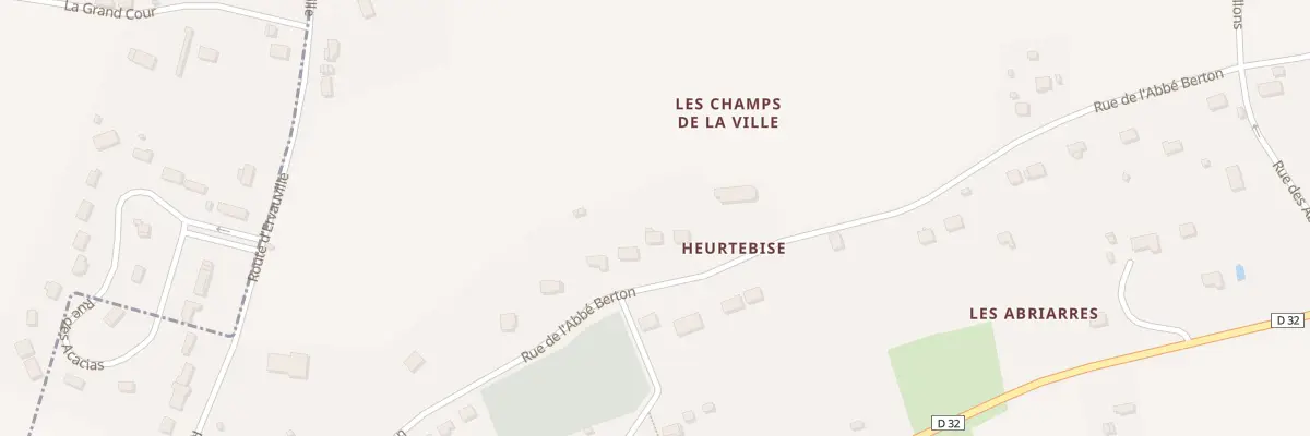 Plan du 389 Rue de l’Abbe Berton à Chantecoq
