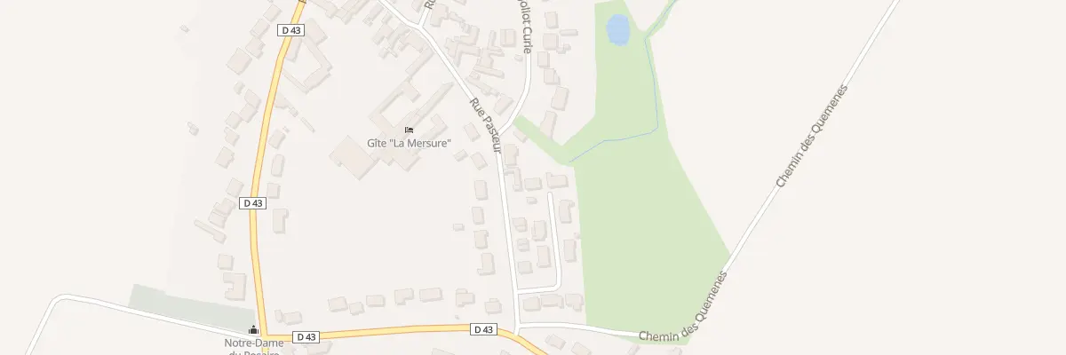 Plan du 6 Ham de la Bergerie à Hamblain-les-Prés