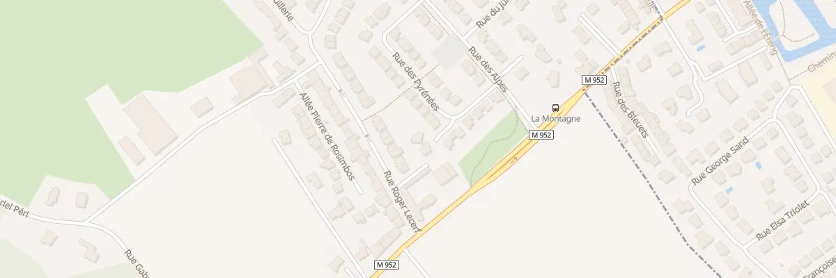 Plan du 8 Rue des Pyrénées à Prémesques