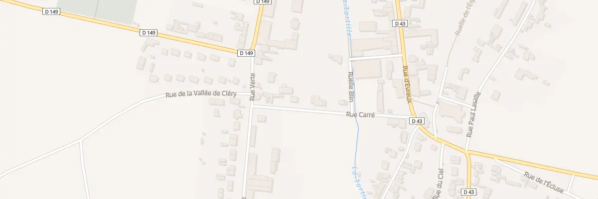 Plan du 6 Rue Carré à Moislains
