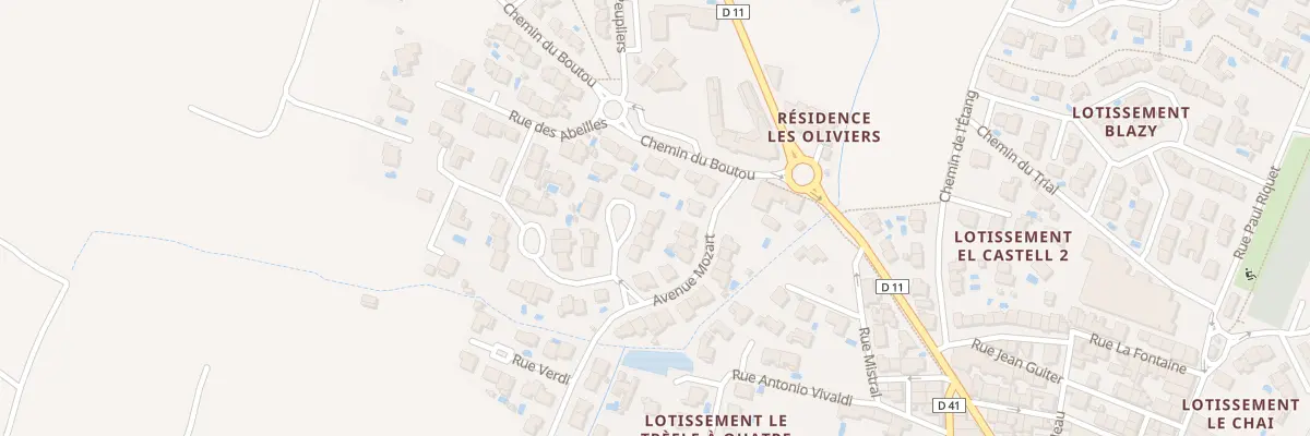Plan du 22 Lot Les Bosquets à Saint-Hippolyte