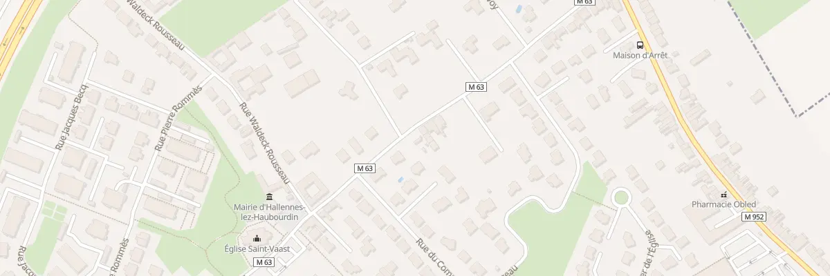 Plan du 79 Rue Pasteur à Hallennes-lez-Haubourdin