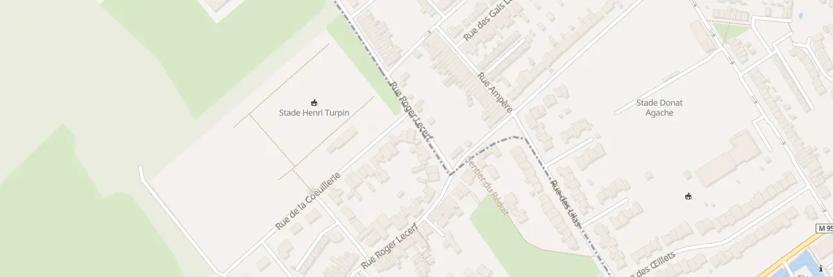 Plan du 586 Rue Roger Lecerf à Prémesques
