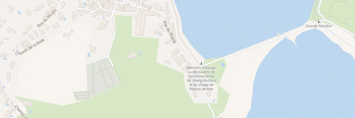 Plan du 46 Rue de l’Etang à Peyriac-de-Mer