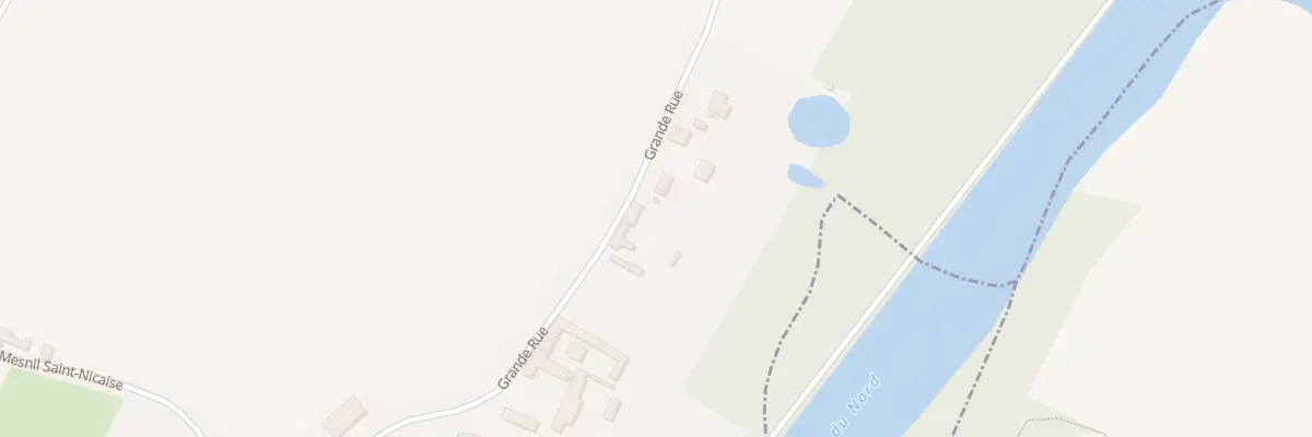 Plan du 58 Gr Grande Rue à Rouy-le-Grand