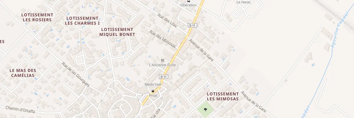 Plan du 19 Av Joliot Curie à Palau-del-Vidre