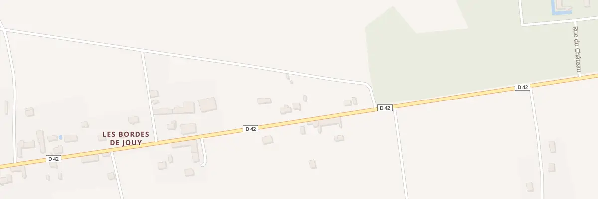 Plan du 5150 Les Bordes à Jouy