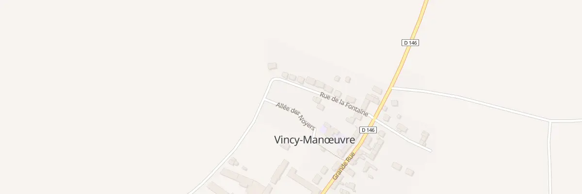 Plan du 12 All des Noyers à Vincy-Manœuvre