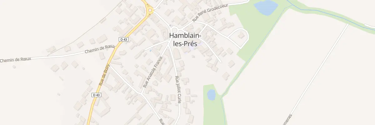 Plan du 1T Rue Joliot Curie à Hamblain-les-Prés