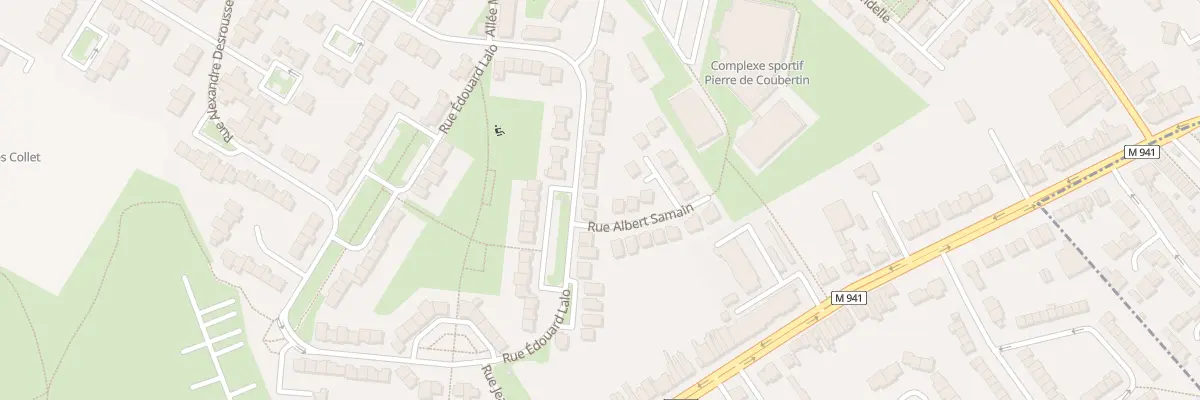Plan du 71 Rue Édouard Lalo à Hallennes-lez-Haubourdin