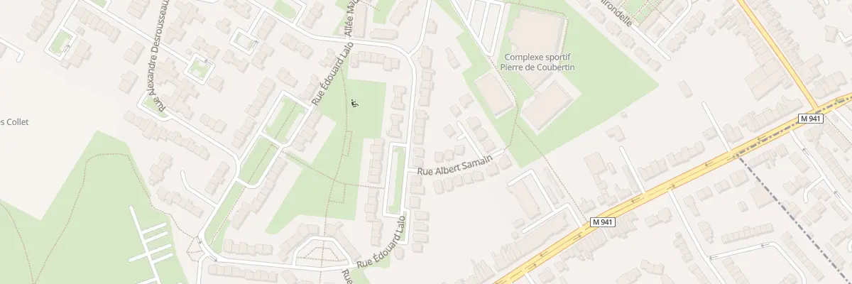 Plan du 69 Rue Édouard Lalo à Hallennes-lez-Haubourdin