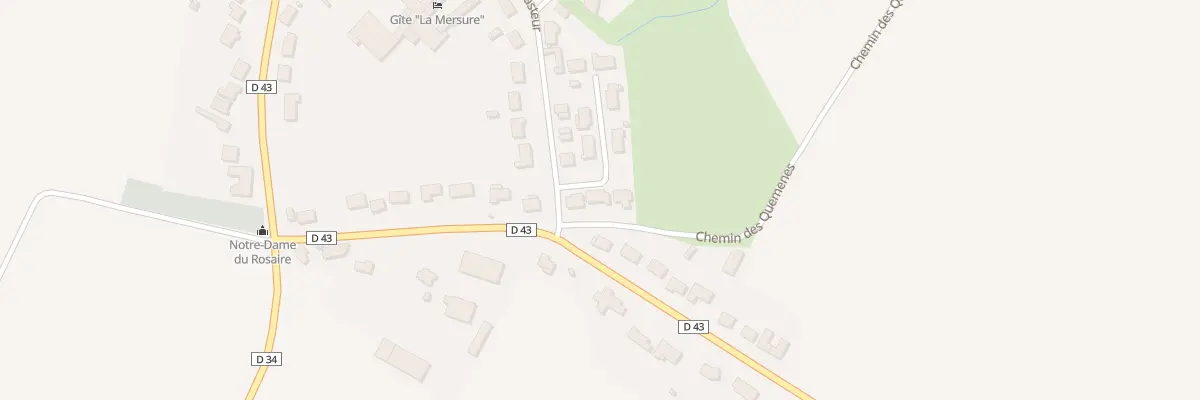 Plan du 1 Ham de la Bergerie à Hamblain-les-Prés