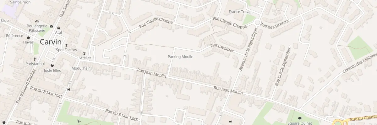 Plan du 65 Rue Jean Moulin à Carvin