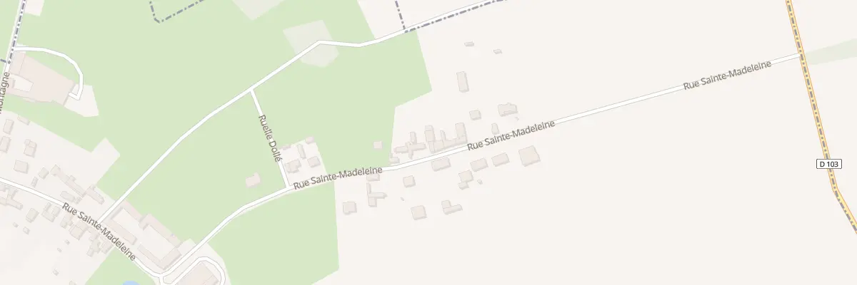 Plan du 33 Rue Sainte-madeleine à Catigny