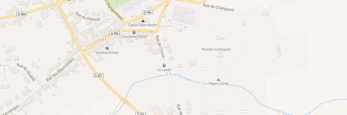 Plan du 34B Rue de l’Yvron à Courpalay