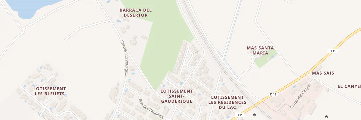 Plan du 22 Pl Charles Blanc à Palau-del-Vidre