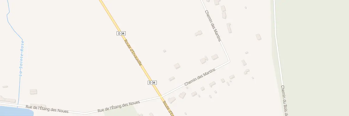 Plan du 896 Chem des Martins à Rozoy-le-Vieil