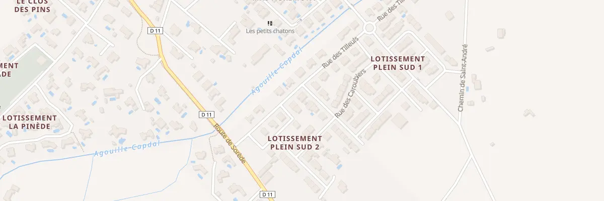 Plan du 29 Rue des Arbousiers à Palau-del-Vidre