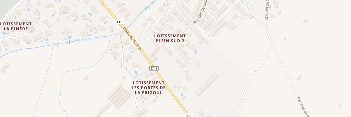 Plan du 10 Rue de la Bergerie à Palau-del-Vidre