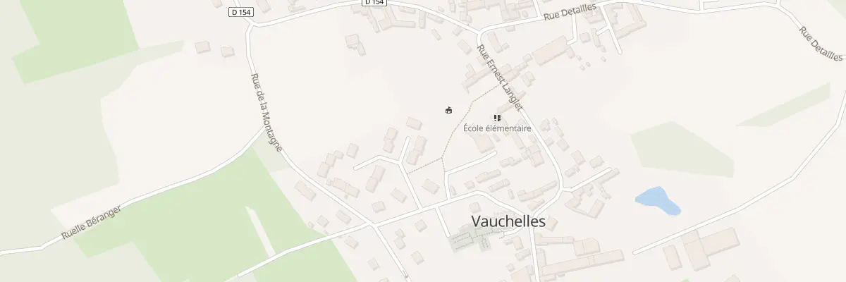 Plan du 11 Vc Domaine du Jeu d’Arc à Vauchelles