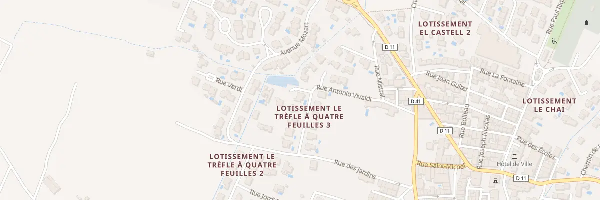 Plan du 9 Rue Maurice Ravel à Saint-Hippolyte