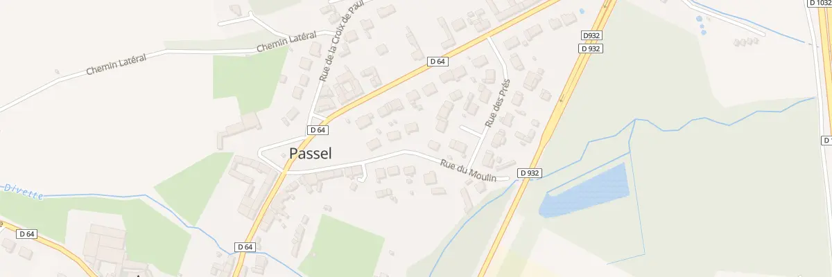 Plan du 145 Rue du Moulin à Passel